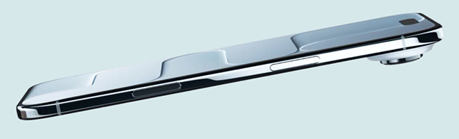 Horizontal phone profile laydown