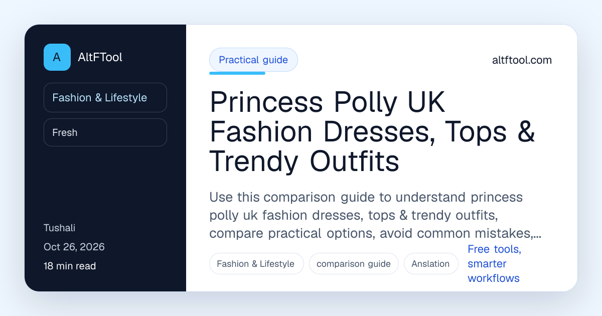 Princess Polly UK Fashion Dresses, Tops & Trendy | AltFTool