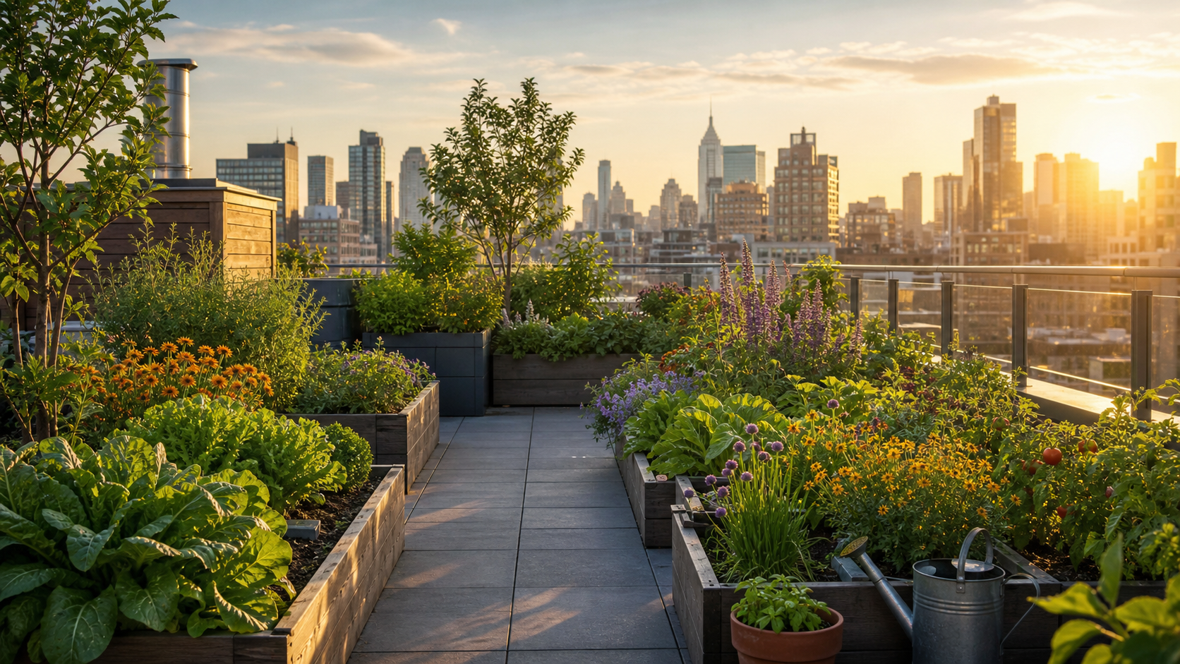 Urban Rooftop Gardens